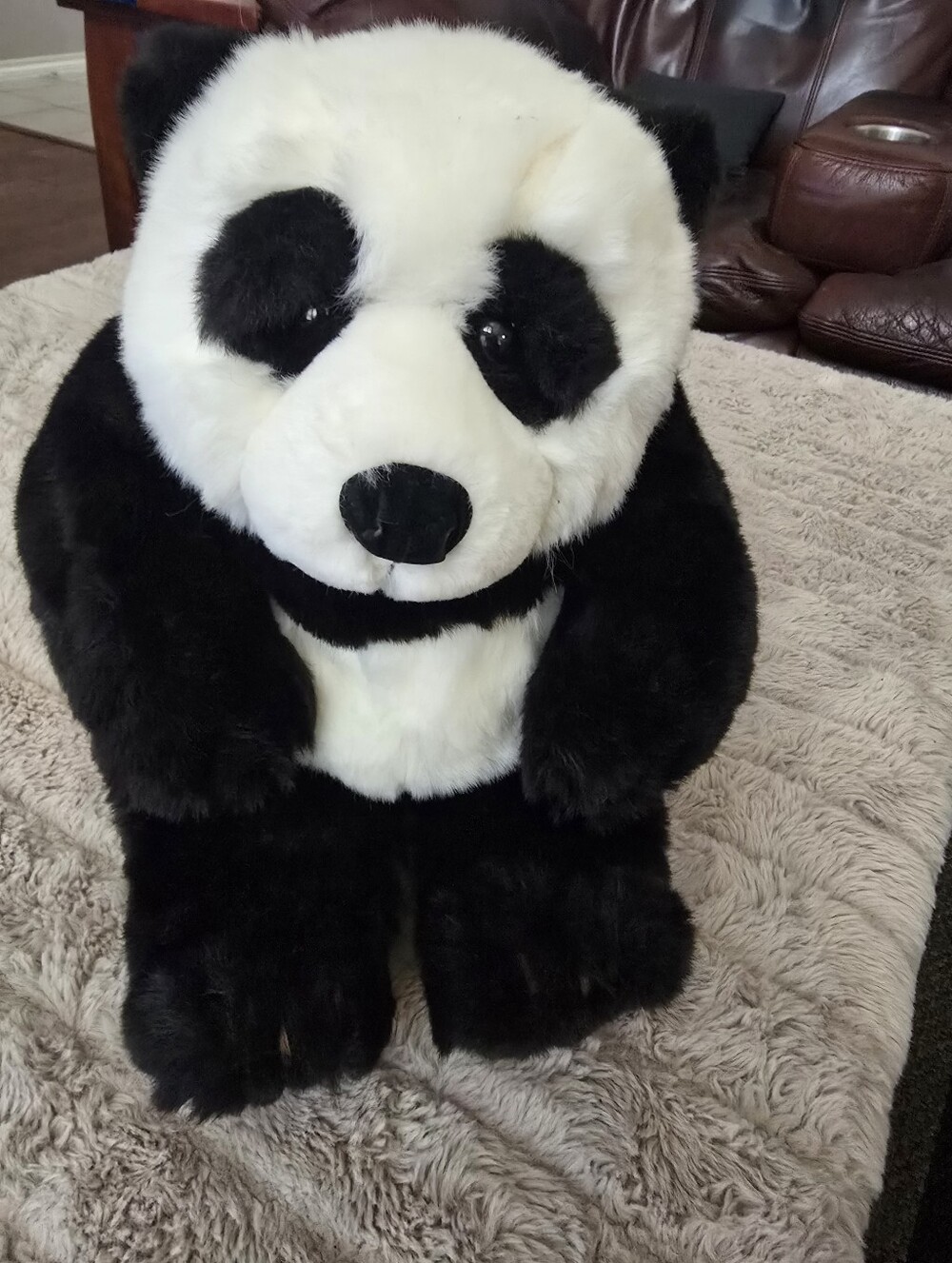 Plush Panda Stuffed Animal - Black & White Plush Toy